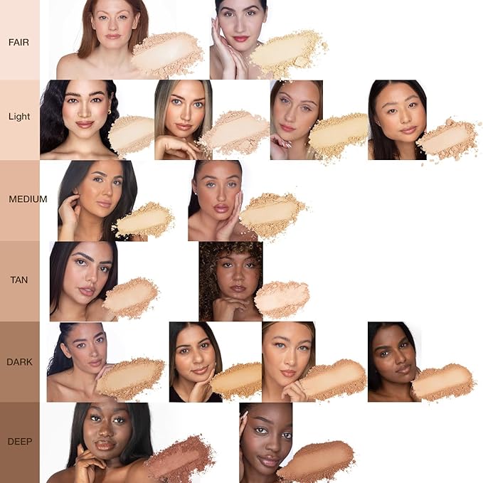 bellapierre Mineral Foundation SPF 15 - Loose Powder Foundation | Vegan & Cruelty Free Natural Makeup | Full Coverage Matte Finish | Hypoallergenic | Oil & Talc Free - 0.32 Oz - Cinnamon