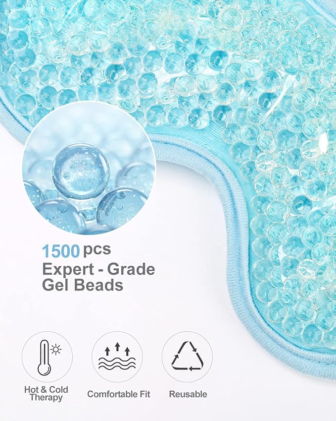 Luxtude gel eye mask cooling