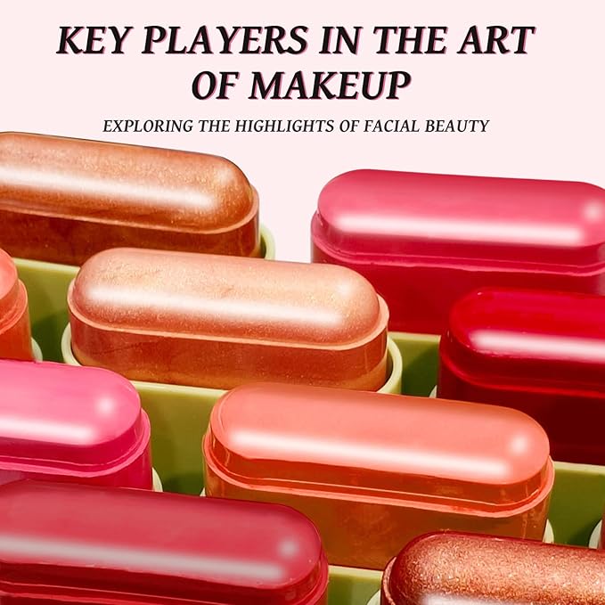 Highlighter Makeup Stick - Blush Highlighters Makeup Stick