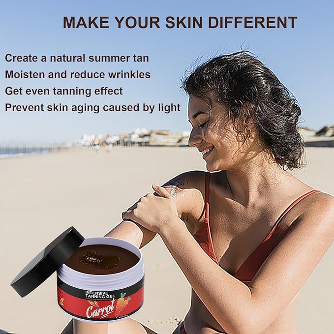 Intensive Tanning Gel, Carotene Tanning