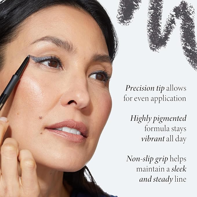 LAURA GELLER NEW YORK INKcredible Gel Eyeliner - Graphite - Waterproof Smudge-proof Eyeliner Pencil - Built in Sharpener