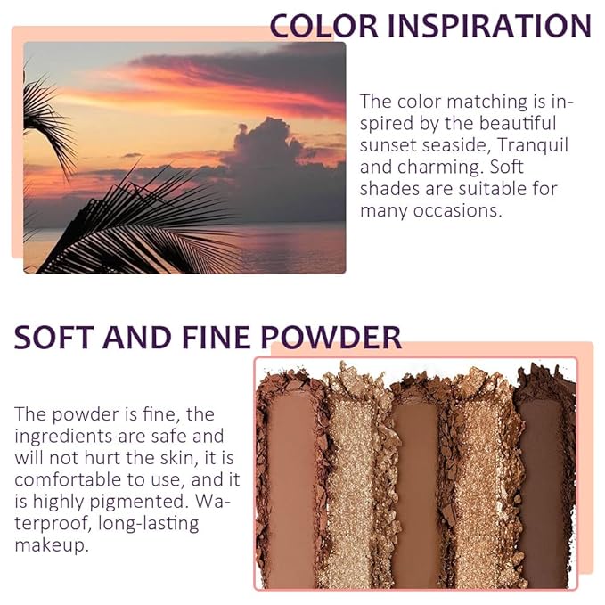 16 Girds Colorful Matte Shimmer Eyeshadow Palette