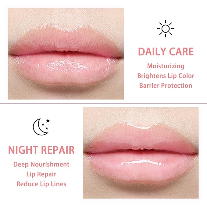 3 Pcs Bee Lip Balm Honey Pot, Coconut Watermelon Apple Lime Lip Mask Overnight, Moisturizing Lip Sleeping Mask, Hydrate Repair Prevent Dry Cracked Lip Exfoliator (Coconut +Watermelon+Apple Lime)