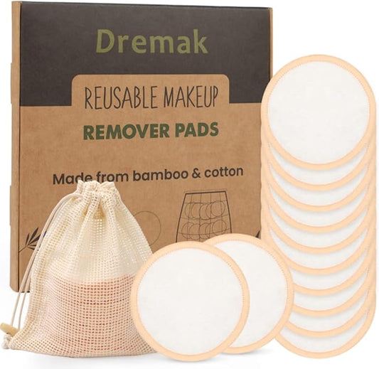 Reusable makeup remover pads -