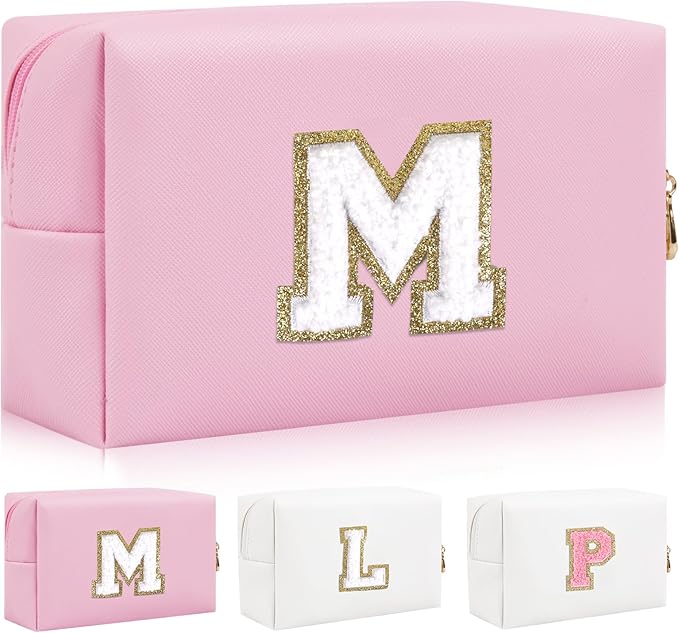Personalized initial letter patch makeup