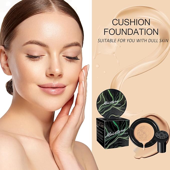 Mushroom Head Air Cushion CC Cream with Setting Women (Natural)
