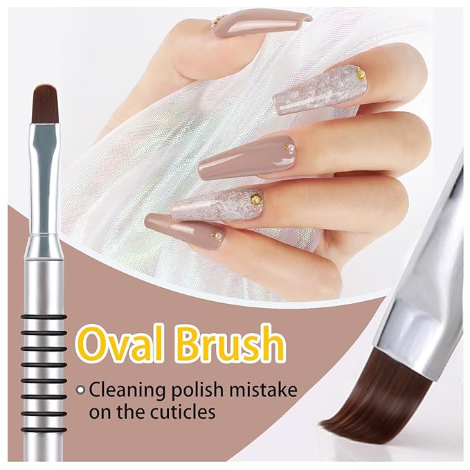 6pcs nail art liner brushes