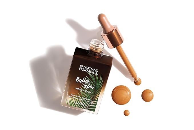 Physicians Formula Butter Glow Bronzing Serum, Innovative & Nourishing Skincare Bronzing Drops for Radiant, Natural Sunkissed Complexion - Sunkissed Glow