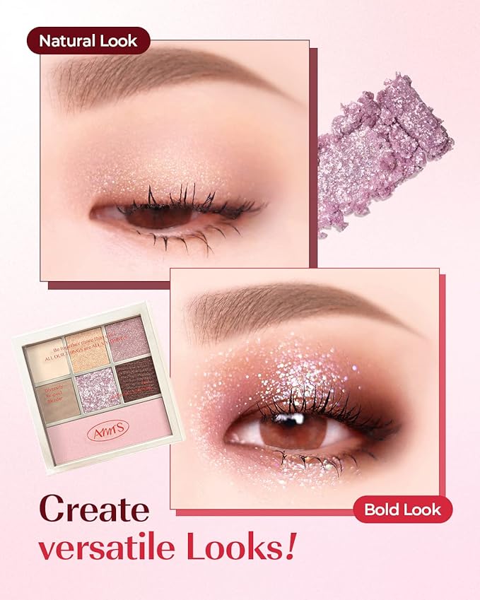 AMTS Eyeshadow Off Sienna & Misty Lavender Palettes