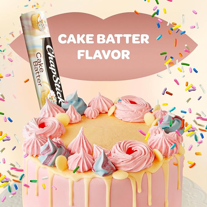 ChapStick Limited Edition Cake Batter, 12-Stick Refill Pack