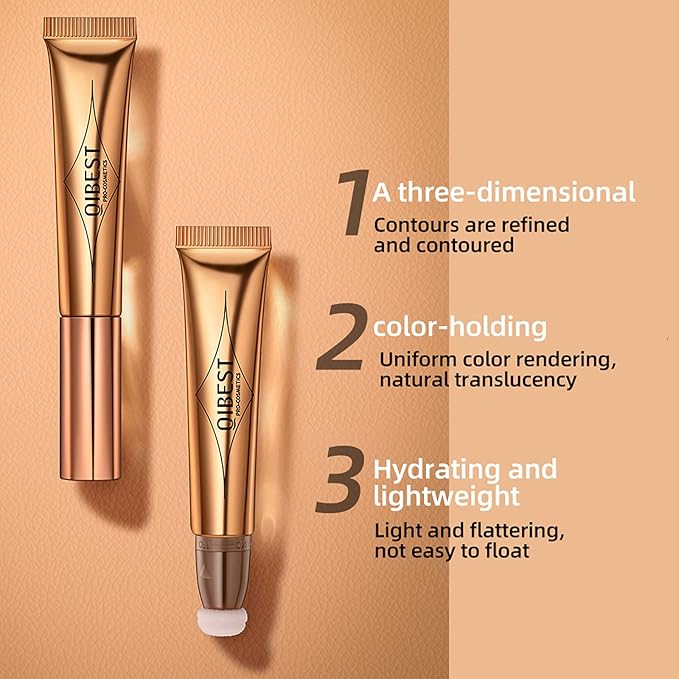 3 Pcs Beauty Wand For Liquid Contour Highlighter