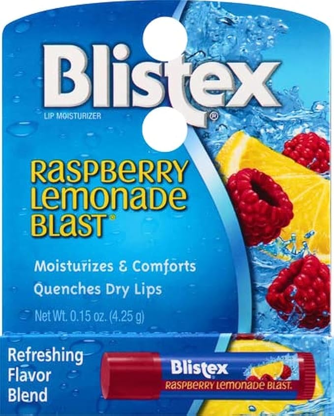 Blistex Lip Protectant, Spf 15, Raspberry Lemonade Blast, 0.15 oz