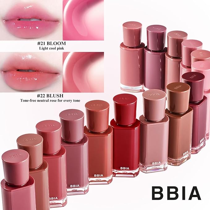 BBIA Glow Tint – Lip Plumping Volumizing Glossy & Glowy Lip Stain Naturally Moisturizing Comfortable Texture Lightweight Long-Lasting Vivid Color Non-Sticky Korean Makeup (04 CINNAMON, Pack of 1)
