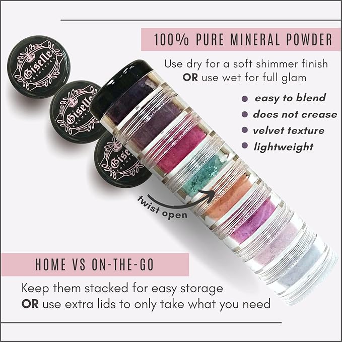 Loose Mineral Eyeshadow and Contouring Palette