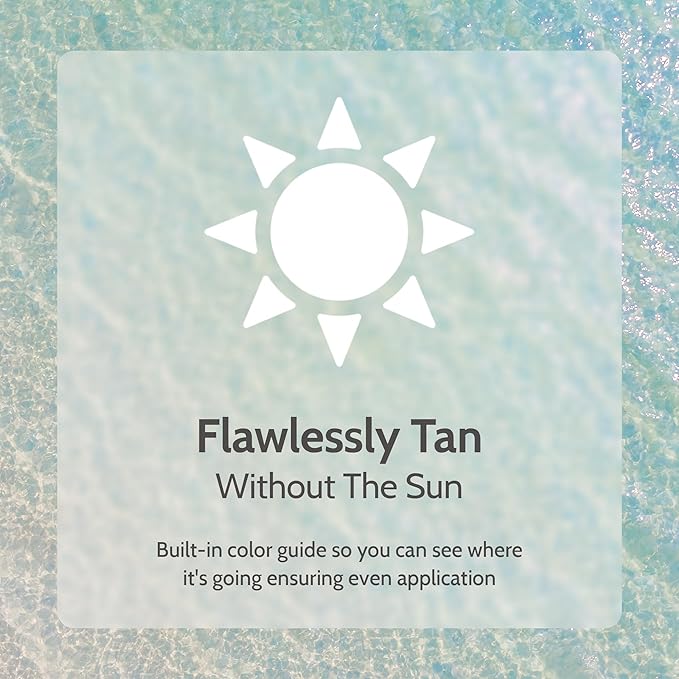 Fake Bake Flawless Darker Self-Tanning Liquid Streak-Free, Long-Lasting Natural Glow For All Skin Tones - Sunless Tanner Includes Professional Application Mitt, Black Coconut Scent - 6 oz (Pack of 2)