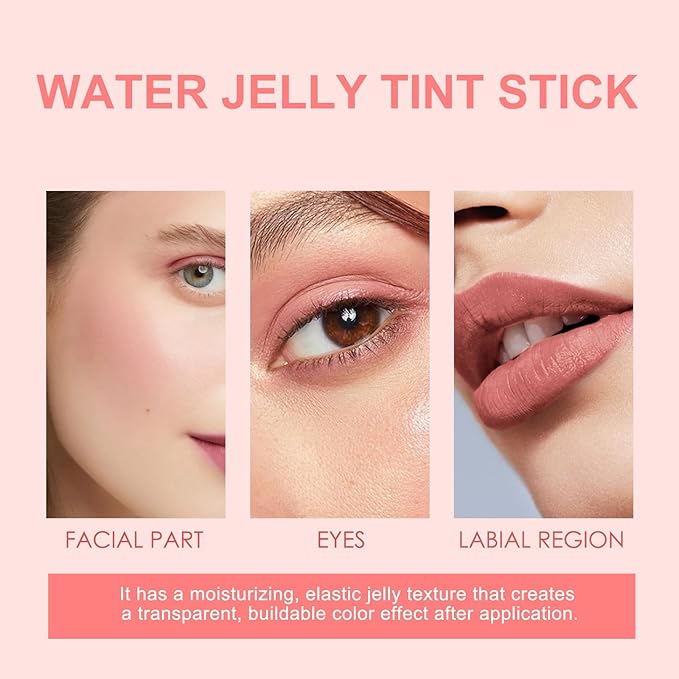 Milk Water Jelly Tint, Sheer Lip & Cheek (rose pink)