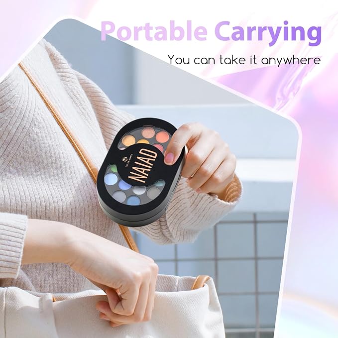 Color Nymph Travel Makeup Palette with Mulit-Colors Eyeshadows,Concealer,