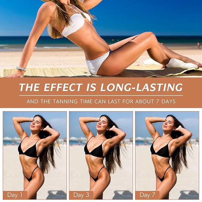 Self Tanning Drops for Face and Body, Self Tanner Drops Bronzing Drops, Natural Sunless Fake Tan Face Tanning Drops, Face Tanning Drops to Add to Moisturizer for Radiant Natural Glow, 2.02 Fl Oz