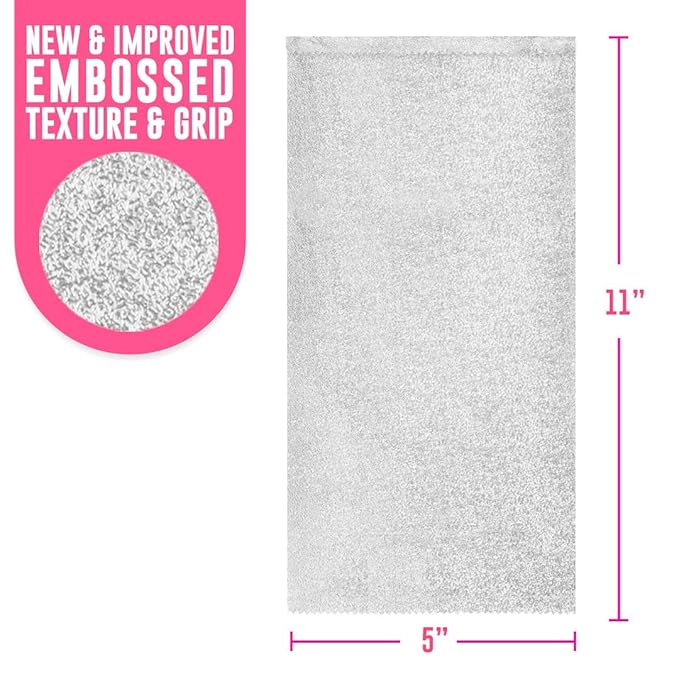 Colortrak Embossed Sheets Silver Aluminum