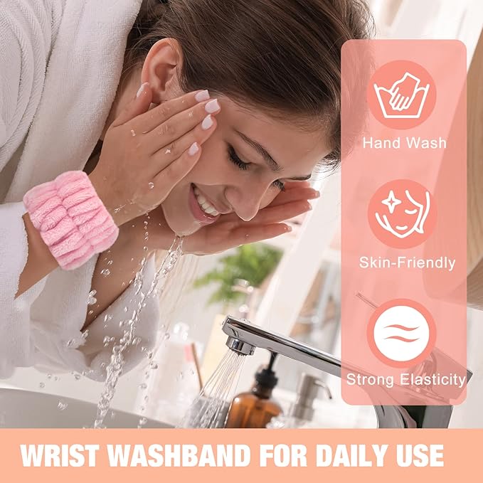 Women's wrist towels for washing