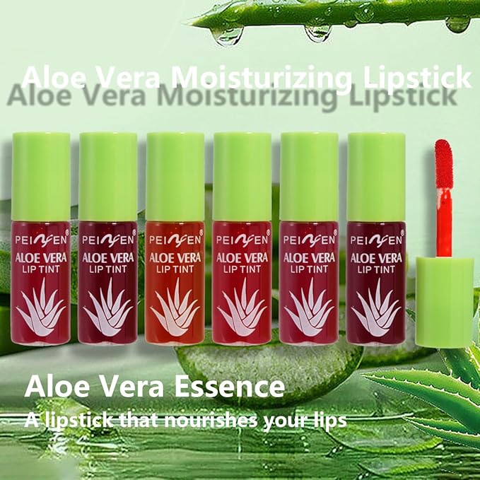 6 Color Lip Oil, Big Brush Head Hydrating Big