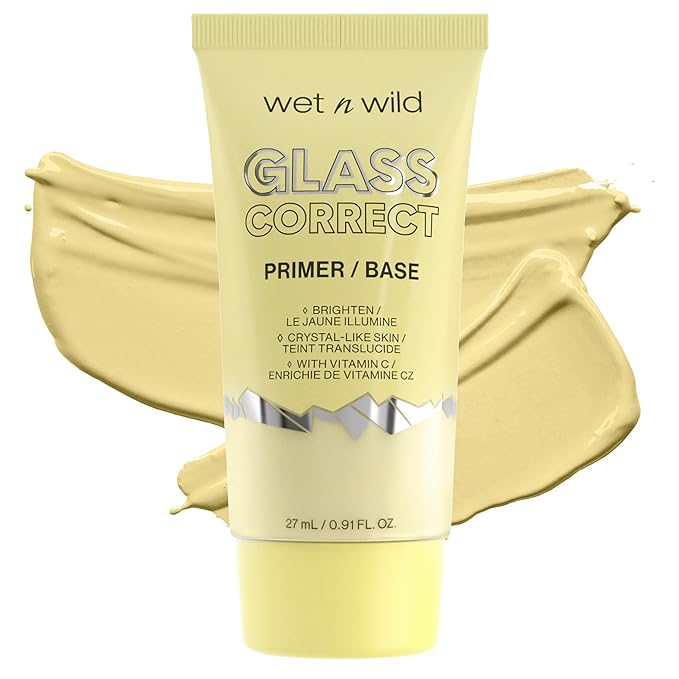 wet n wild Prime Focus Glass Skin Correct Finish, Yellow
