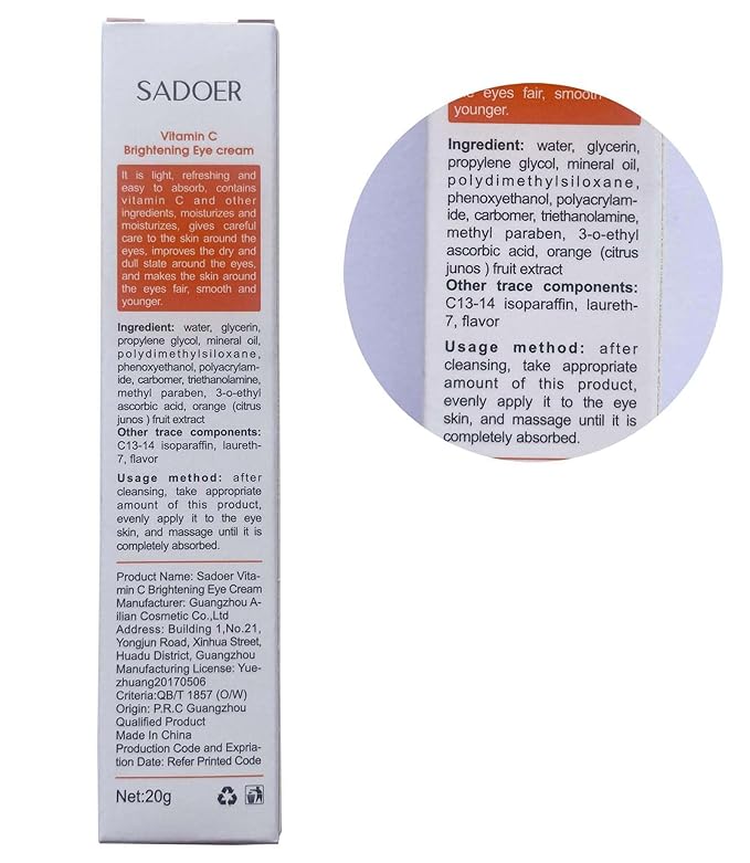 Magic eye cream for dark