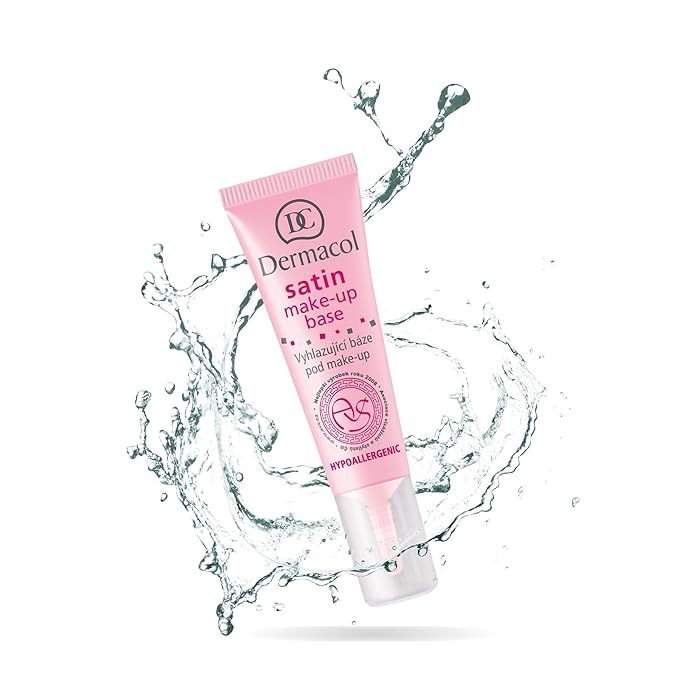 Dermacol - Satin Makeup Base, Matte Face Primer No Preservatives, 10 mL