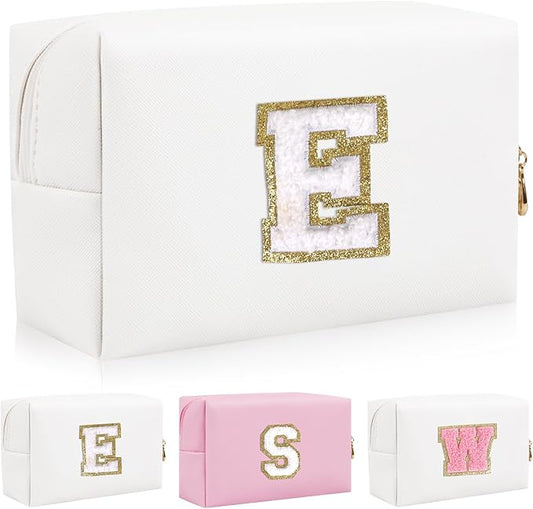 Personalized initial letter patch makeup