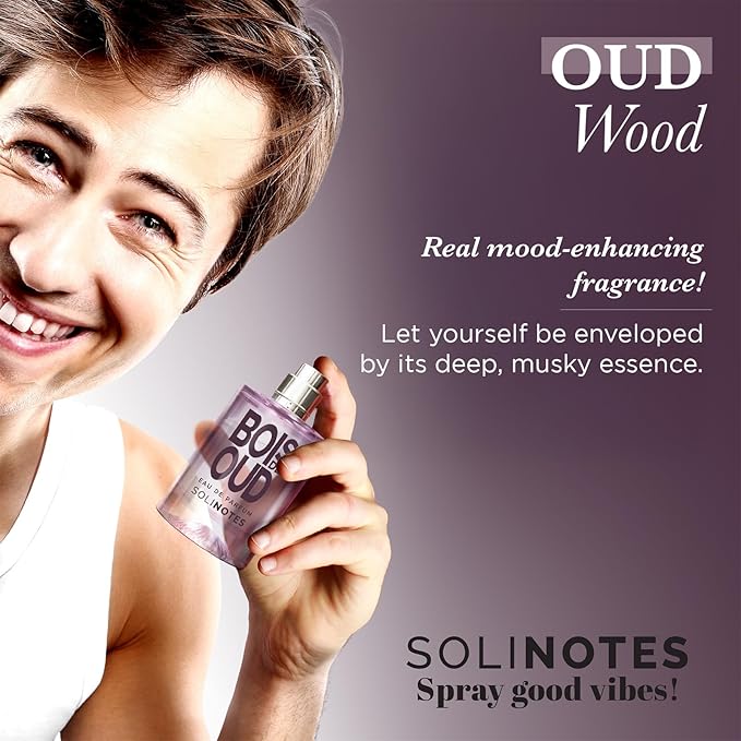 SOLINOTES Oudwood Perfume for Men - Eau De Parfum | Enchanting Woody and Musky Scent - Made in France - Vegan - 1.7 fl.oz