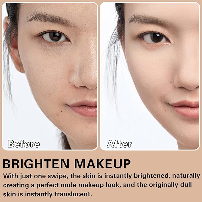 Airbrush Foundation Makeup Spray for Mature Skin Silk Lightweight Airbrush Flawless Setting Spray Foundation Makeup（02# Beige）