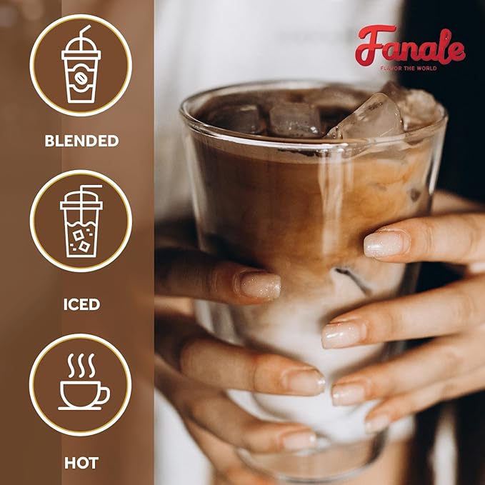 Fanale Premium Okinawa Brown Sugar Milk Tea Flavoring Powder | Perfect for Baking, Smoothies, Desserts and Drinks | Instant Flavoring Powder for Boba Milk Tea - 2.2 lb 1kg | PWD285