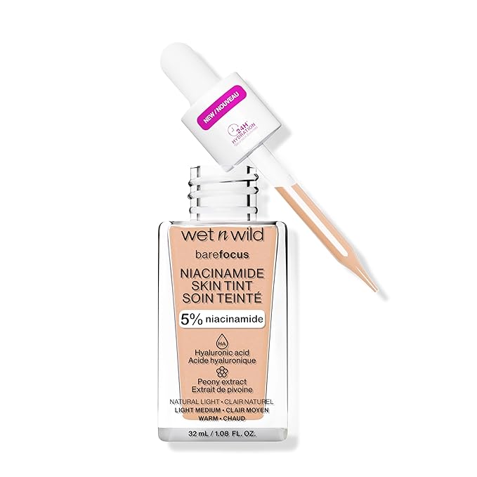 wet n wild Bare Focus Skin Tint, 5% - Light