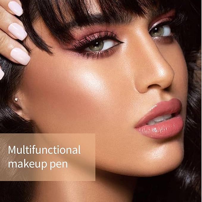 Contour Beauty Wand, Multi-Use Liquid Contour Wand Makeup Contour Brown)