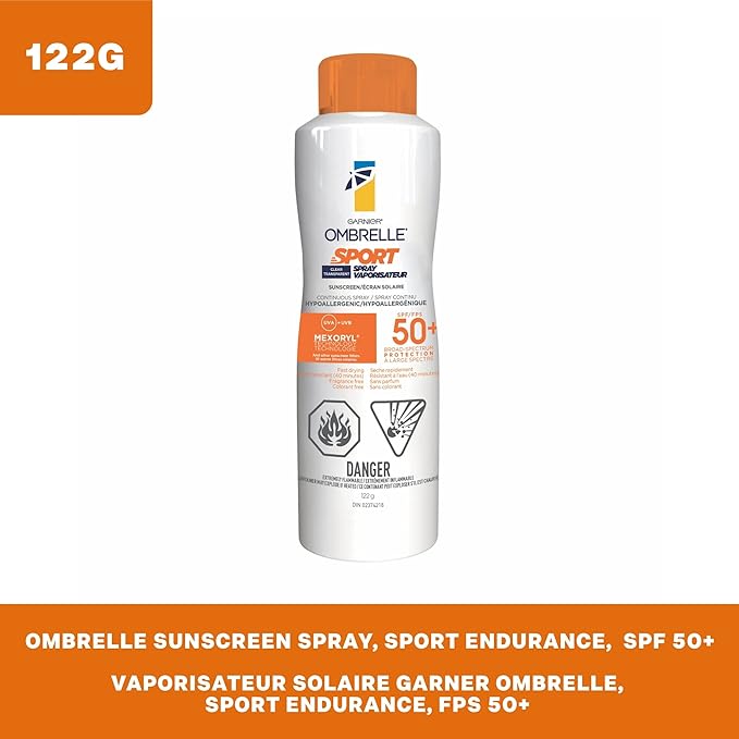 OMBRELLE SPORT, Continous Spray SPF