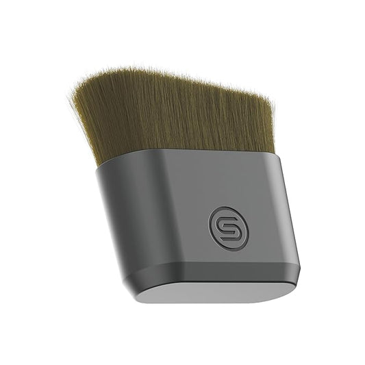 SONN Self Tanner Brushes - Body and Face Kabuki Brush Applicator for Fake Tan, Lotion, Makeup, and Sunscreen, Back Applicator for Sunless Tanner and cream (Face Brush)