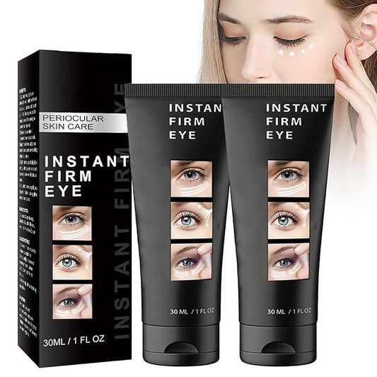 Instant Firm Eye Cream, Temporary Eye Tightener,Instant Firm Eye Tightening Cream for Firm Under Eye Firming, Reduce Fine Lines,2pcs