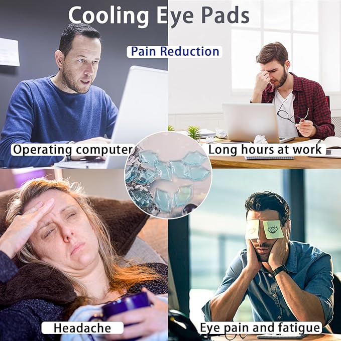 Eye pad, gel eye pad,