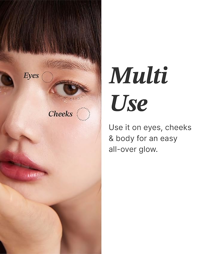 Glint Dewy Highlighter (Milky Moon, 0.17oz) - Luminous 0.17oz