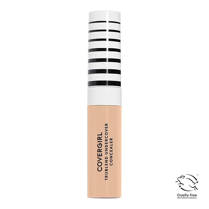 COVERGIRL Trublend Undercover Concealer - Light Ivory, Full Coverage Undereye Concealer, 0.33 fl Oz, 30 Shades (Pack of 2)