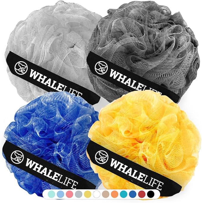 Loofah sponge bath sponge for