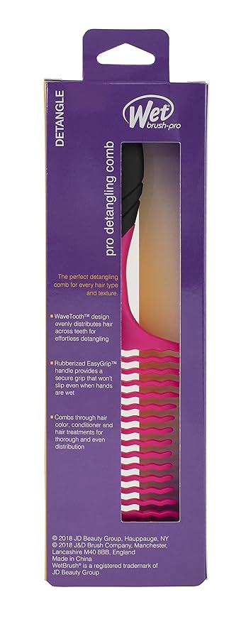 Wet Brush Comb Pro Detangler Pink (0620WPINKNW)