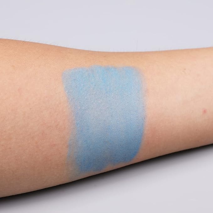 IS'MINE Single Sky Blue Matte Eyeshadow, High Pigment, Longwear, Intense Color Best Pressed Eye Makeup for Day & Night