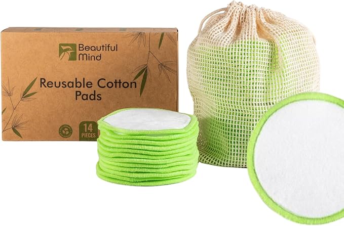 Reusable makeup remover pads -
