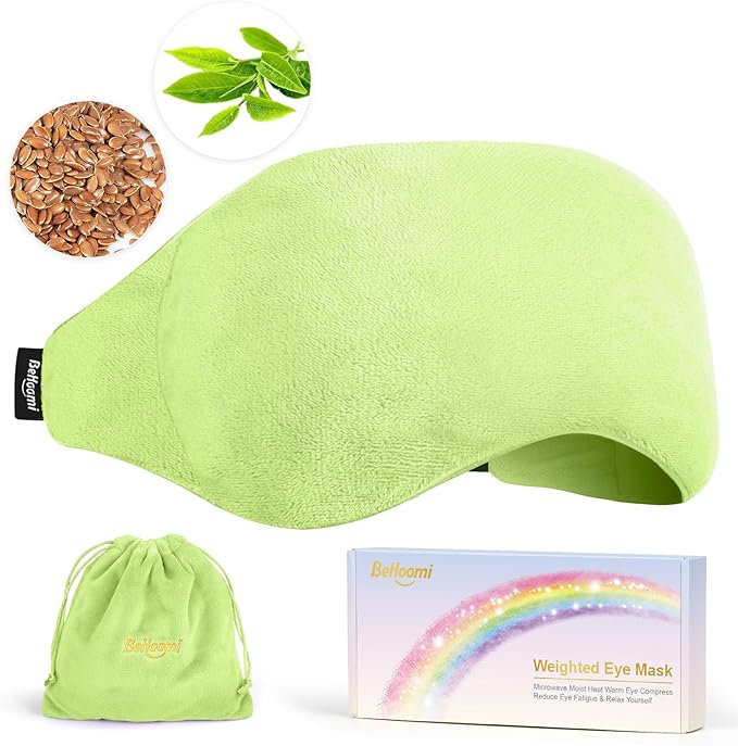 Weighted eye mask for sleeping,
