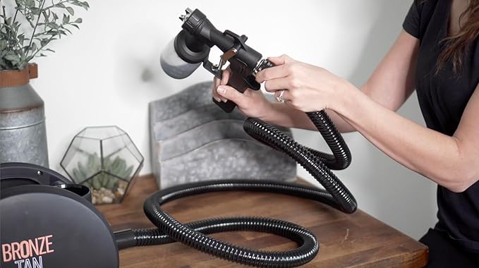 Bronze Tan - Premium Replacement Hose for HVLP Spray Tan Machine: Durable, Flexible, and Designed for Perfect Fit with Bronze Tan Spray Tan Machine