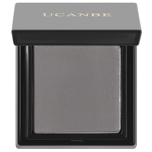 UCANBE Gray Single Eyeshadow Palette, Highly Pigmented Matte Eye Shadow Powder, Professional Long-Lasting Waterproof Makeup Palette