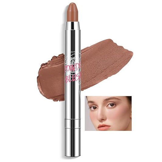 Boobeen Cream Blush Stick, Multi-Use Face Blush for & Blendable