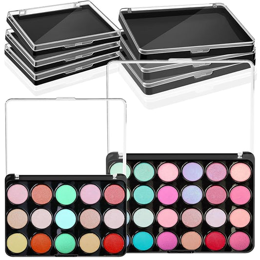 6 Pcs Empty Magnetic Makeup Palette with Clear
