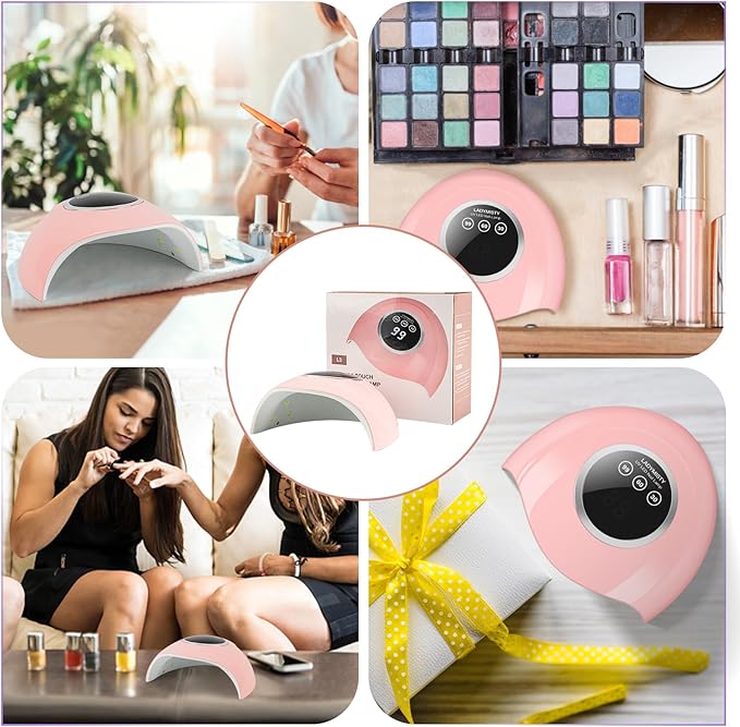 72W UV LED Nail Lamp